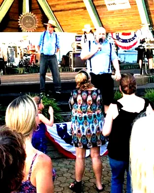 Live concert by The Amish Outlaws