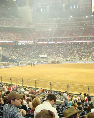 Rodeo at the Anne sports event